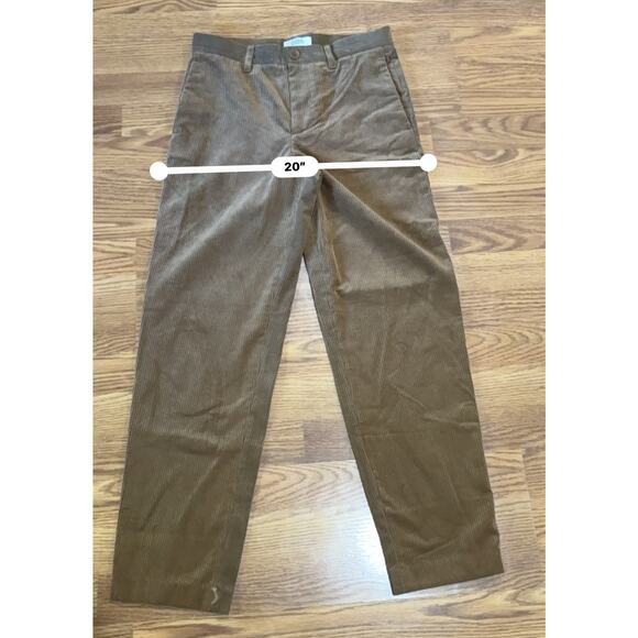 COS brown straight leg Regular-Fit Corduroy Chinos 28R - Picture 9 of 13